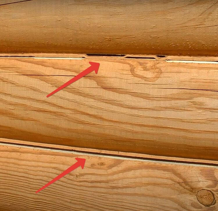 Отрыв герметика для дерева - Как сохранить деревянный дом. Защита и окраска древесины