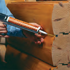 Правила по нанесению герметика для деревянного дома Консил (Conceal)