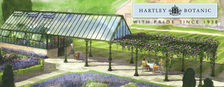 Оранжереи, теплицы, зимние сады из Англии Hartley Botanic Glasshouses
