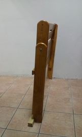 Скамейка складная деревянная с росписью